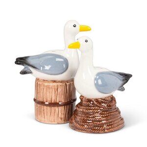 Perching Seagulls Salt & Pepper Shakers